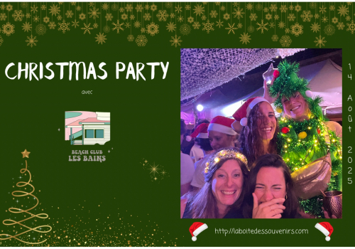 Soirée Christmas - Beach Club les Bains