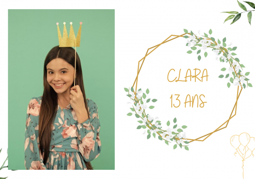 Événement Clara 13 ans